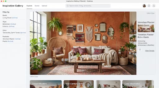 Earthy Terracotta Stucco