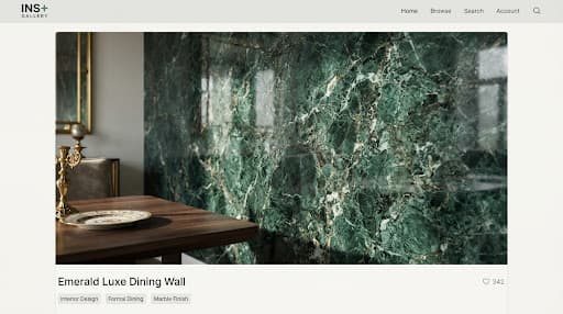 Emerald Marble Stucco